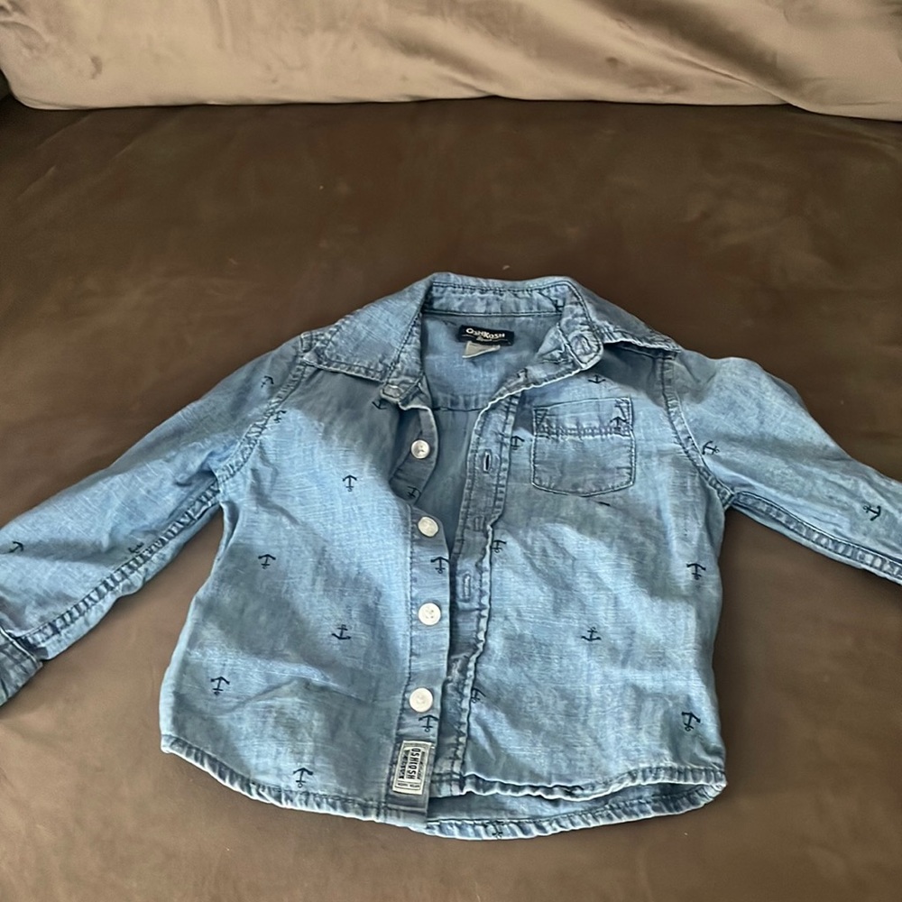 OshKosh Boys 2T Jean button down
